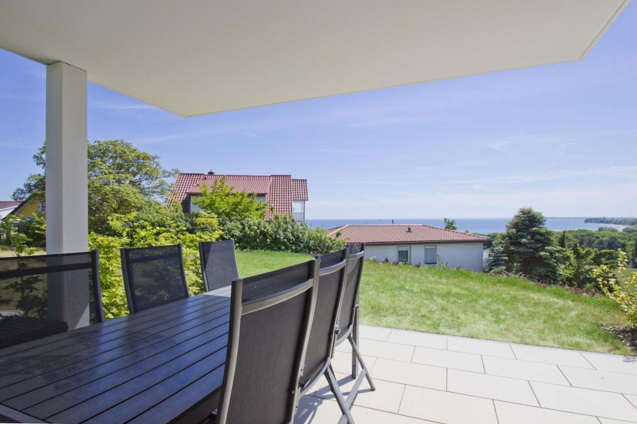 Mit Meerblick Und Terrasse, Gratis Nutzung Vom Ahoi Erlebnisbad Und Sauna In Sellin - Meeresblick Fewo 68 Goehren  Dış mekan fotoğraf